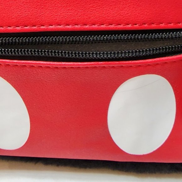 New Mickey Mouse Faux Fur Backpack with Ears from Bioworld main image 11